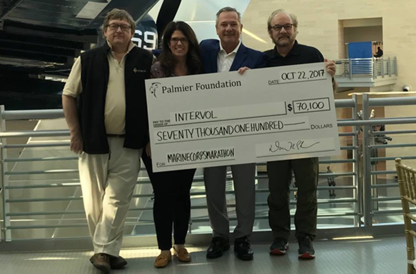 The Palmier Foundation Goes Above and Beyond for Intervol