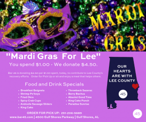 The ONE Foundation’s donation program kicked off with its successful Mardi Gras celebration 