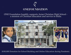 ONE Foundation donates